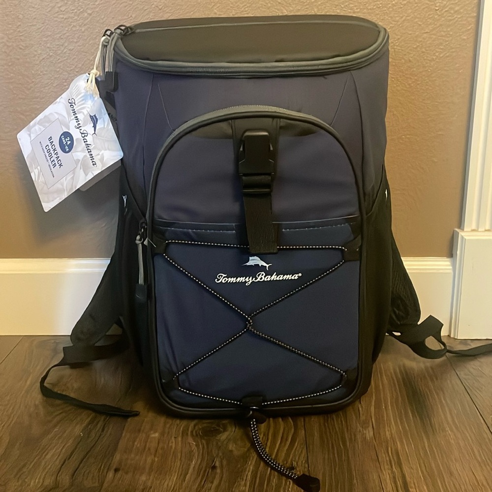 Tommy Bahama Navy Blue Backpack